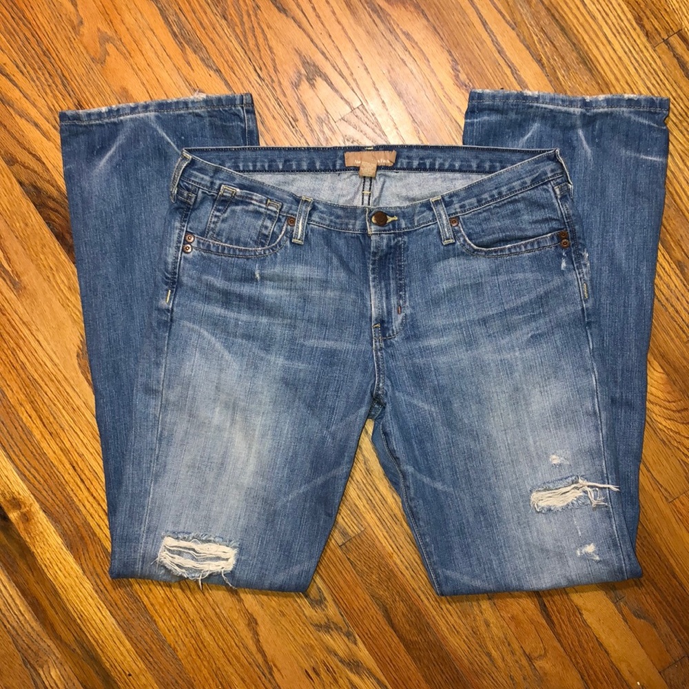 Abercrombie & Fitch Blue Boot Cut Jeans